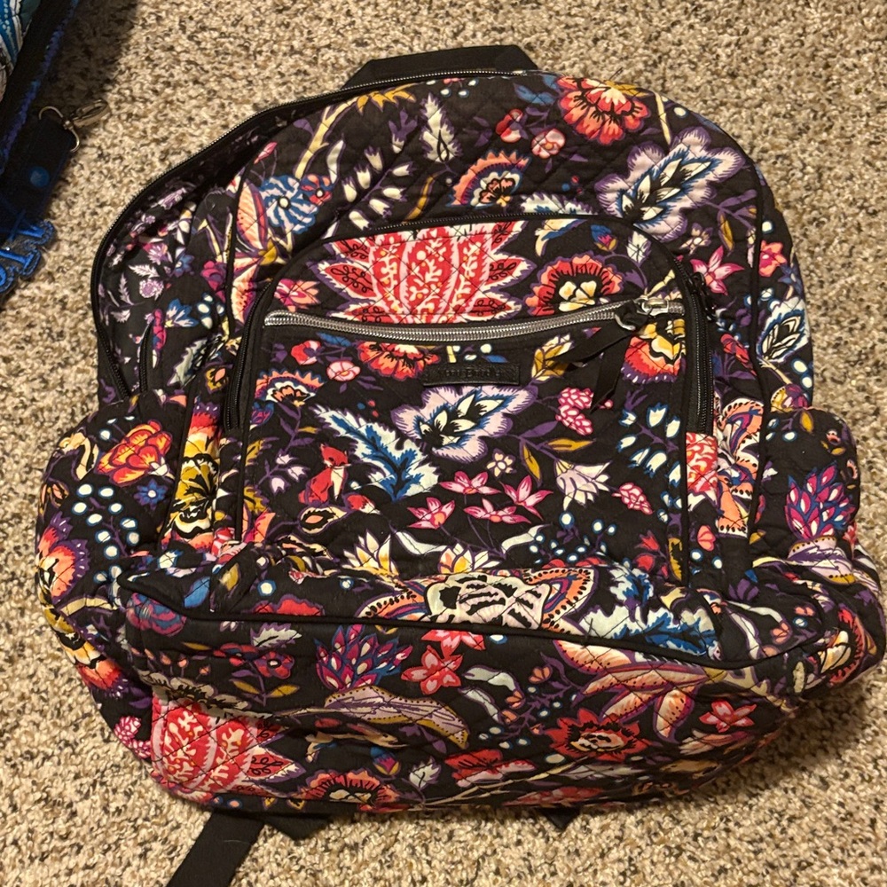 Vera Bradley Multicolor Floral Backpack